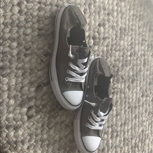 Converse all star grey size 8.5 women’s